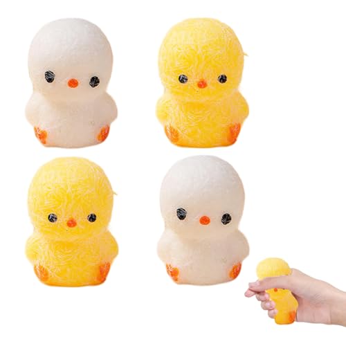 SICONEL 4 Stück Taba Squishy Toy Silikon, Quetsch Spielzeug von SICONEL