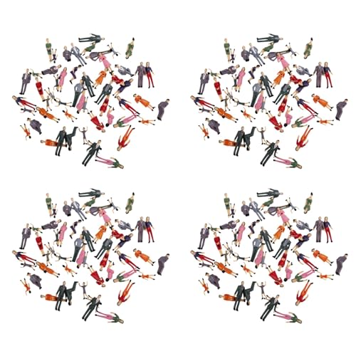 SICOSALT 200 Stueck G-Skala .30 Mischung Zug Modell Figuren Passagiere von SICOSALT