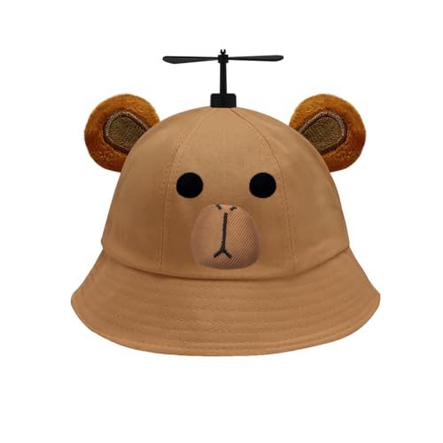 SIEBOLD Propeller mütze,Capybara Hut mit Propeller,Propeller Hut,Lustige Capybara mützen,Fasching hut,für Erwachsene und Kinder für Karneval Partykostüm Requisiten Partygeschenk SIEBOLD Propeller mütze,Capybara Hut mit Propeller,Propeller Hut,Lustige Capybara mützen,Fasching hut,für Erwachsene und Kinder für Karneval Partykostüm Requisiten Partygeschenk von SIEBOLD