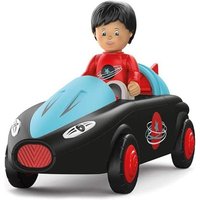 SIKU 0115 - Toddys, Sam Speedy, Spielzeugauto mit Rückziehmotor/Licht/Sound und Spielfigur, schwarz/türkis SIKU 0115 - Toddys, Sam Speedy, Spielzeugauto mit Rückziehmotor/Licht/Sound und Spielfigur, schwarz/türkis von SIKU