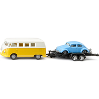 SIKU 2567 1:50 VW T1 mit Anhänger und VW Käfer SIKU 2567 1:50 VW T1 mit Anhänger und VW Käfer von SIKU