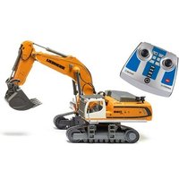 SIKU 674000002 1:32 Liebherr R980 SME Raupenbagger mit Bluetooth App-Steuerung inkl. Fernsteuerung von SIKU