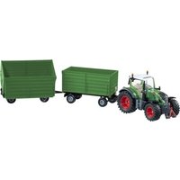 SIKU 8519 1:32 Fendt 722 Vario mit Zwei-Achs-Anhängern, Sonderedition 2020 „idee+spiel“ von SIKU