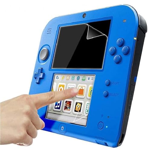 SILCOSTAR Displayschutzfolie für Nintendo 2DS, Ultra HD, transparent, 3 Stück von SILCOSTAR