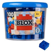 SIMBA 104114112 Blox 100 blaue 4er Steine in Dose von SIMBA BLOX