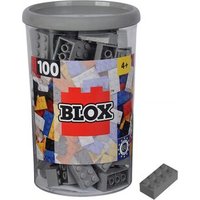 SIMBA 104114544 Blox 100 graue 8er Steine in Box von SIMBA BLOX