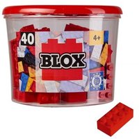 SIMBA 104118875 Blox 40 rote 8er Steine in Dose von SIMBA BLOX