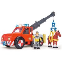 SIMBA 109252575 Feuerwehrmann Sam Phoenix mit Figur und Pferd von SIMBA FEUERWEHRMANN SAM