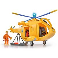 SIMBA 109252576 Feuerwehrmann Sam Hubschrauber Wallaby II mit Figur von SIMBA FEUERWEHRMANN SAM