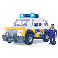 SIMBA 109252578 Sam Polizeiauto 4x4 mit Figur von SIMBA FEUERWEHRMANN SAM