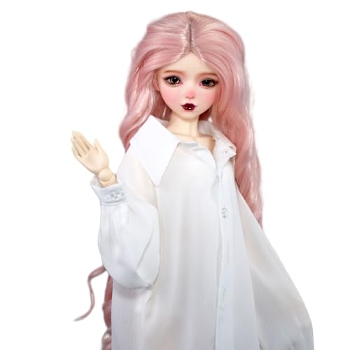 SISON BENNE Fashion Collection BJD Puppen 1/3 SD Puppen 22inch hübsche Ball Jointed Puppe DIY Spielzeug mit vollem Satz Outfits Kleidung, handbemaltes Make-up, Augen Frühling Design (Didi) von SISON BENNE