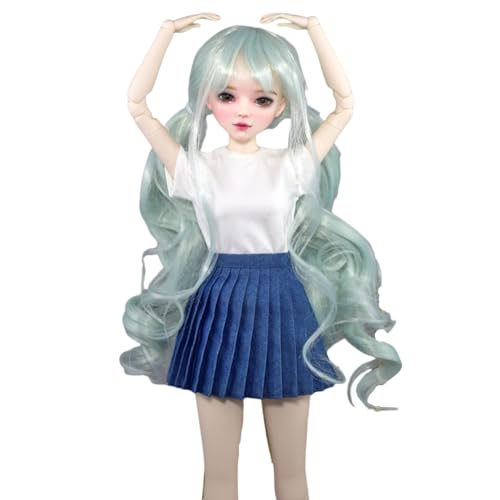 SISON BENNE Fashion Collection BJD Puppen 1/3 SD Puppen 22inch hübsche Ball Jointed Puppe DIY Spielzeug mit vollem Satz Outfits Kleidung, handbemaltes Make-up, Augen Frühling Design (Mimi) von SISON BENNE