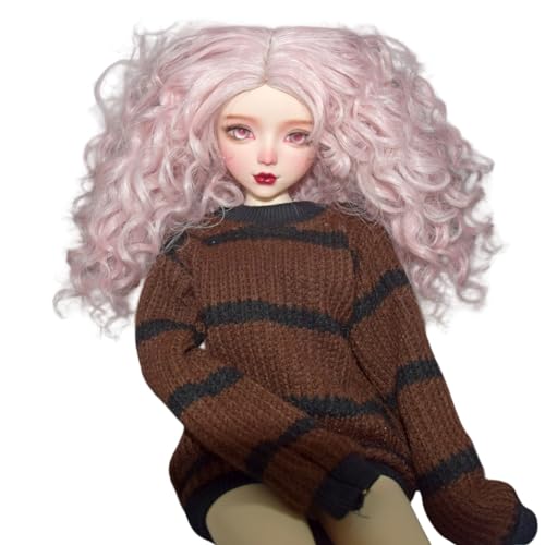 SISON BENNE Fashion Collection BJD Puppen 1/3 SD Puppen 22inch hübsche Ball Jointed Puppe DIY Spielzeug mit vollem Satz Outfits Kleidung, handbemaltes Make-up, Augen Frühling Design (Popo) von SISON BENNE