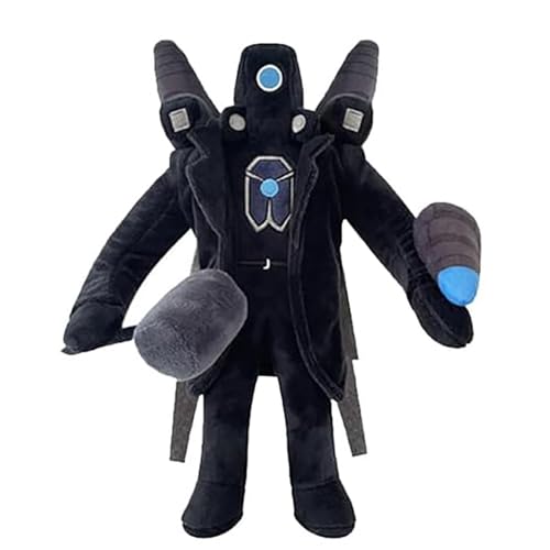 SIUVEY Titan Drillman Plush,Upgraded Titan Speakerman,Titan Clockman Plush,New Upgraded Titan Cameraman Plush,Gift for Friends Or Fans (B) von SIUVEY