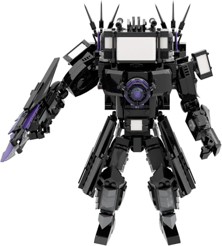 SIUVEY Upgrade Titan Tv Man,Upgraded Titan Speakman,Titan Cameraman Upgraded,Titan Clockman,Upgraded Titan Drillman,Buildable Toy,Building Toy Figures Collectible Game Model Toys (F) von SIUVEY