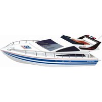 SIVA 30040 Atlantic Boat blau 2.4 GHz RTR von SIVA