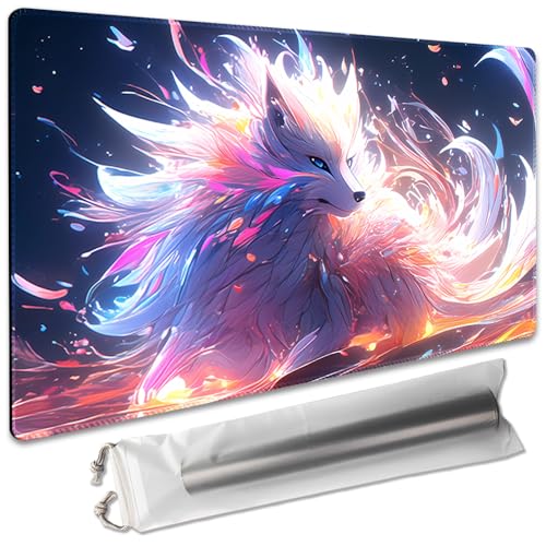 Brettspiel, 35,6 x 61 cm, MTG-Spielmatte, kompatibel mit OCG CCG RPG TCG Playmats (Nine Tailed Fox 1) Brettspiel, 35,6 x 61 cm, MTG-Spielmatte, kompatibel mit OCG CCG RPG TCG Playmats (Nine Tailed Fox 1) von SIXTORE