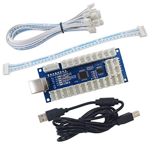 SJ@JX Arcade USB Encoder LED Zero Delay Arcade Controller PC PS3 Android Arcade DIY Kit LED Arcade LED Button SJ@JX Arcade USB Encoder LED Zero Delay Arcade Controller PC PS3 Android Arcade DIY Kit LED Arcade LED Button von SJ@JX