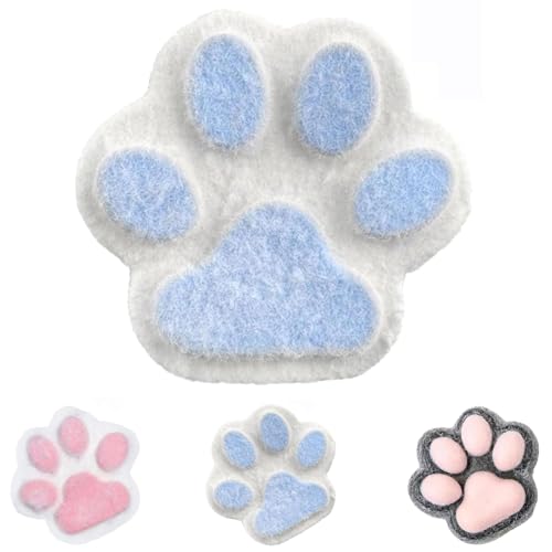 Katzenpfoten Squishy Groß, Handmade Taba Squishy Big Cat Paw Silicone Squishy Toys for Stress Relief, Squishy Cat Paw Anti Stress Spielzeug, Squishy Katzenpfoten Riesig (B) von SJIESOG