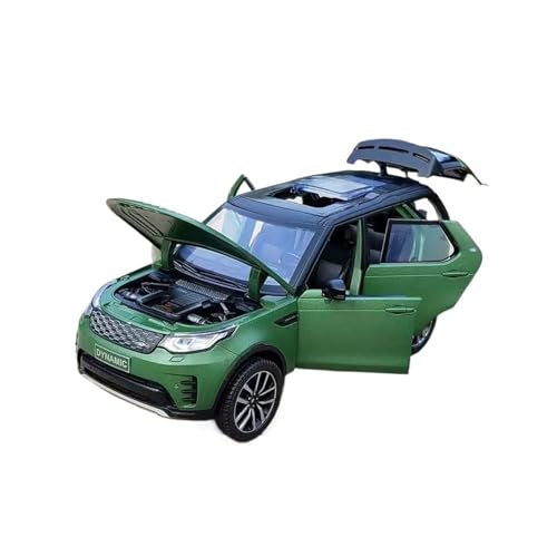 Fahrzeugmodelle 1/24 Evoque R-Dynamic SE Legierung Automodell Druckguss Metall Spielzeugfahrzeuge Modell Sound Light Collection Kindergeschenk(Green) von SJOIOOP