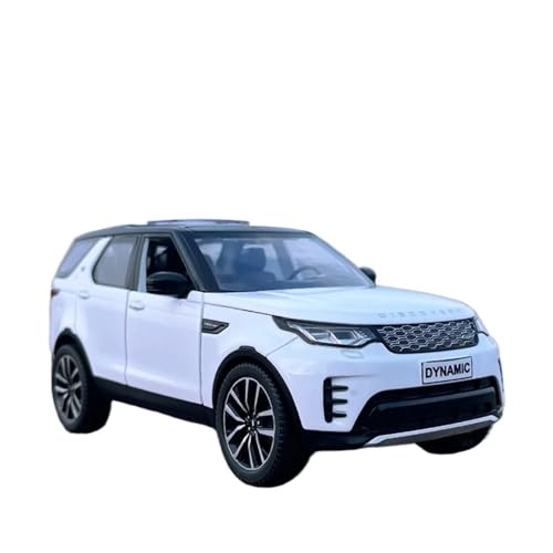 Fahrzeugmodelle 1/24 Evoque R-Dynamic SE Legierung Automodell Druckguss Metall Spielzeugfahrzeuge Modell Sound Light Collection Kindergeschenk(White) von SJOIOOP