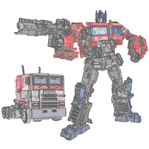 SK MISS Transforming Spielzeug Figuren, Large Car Transformable Action Figures, Transformation Auto Roboter Spielzeug Pour Enfants 9+ von SK MISS