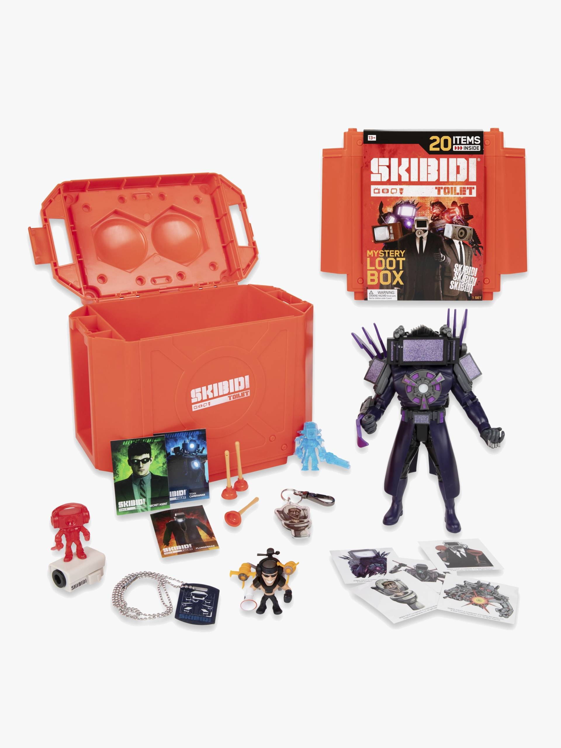 SKIBIDI TOILET Giant Mystery Surprise Box Sammlerstück SKIBIDI TOILET Giant Mystery Surprise Box Sammlerstück von SKIBIDI TOILET