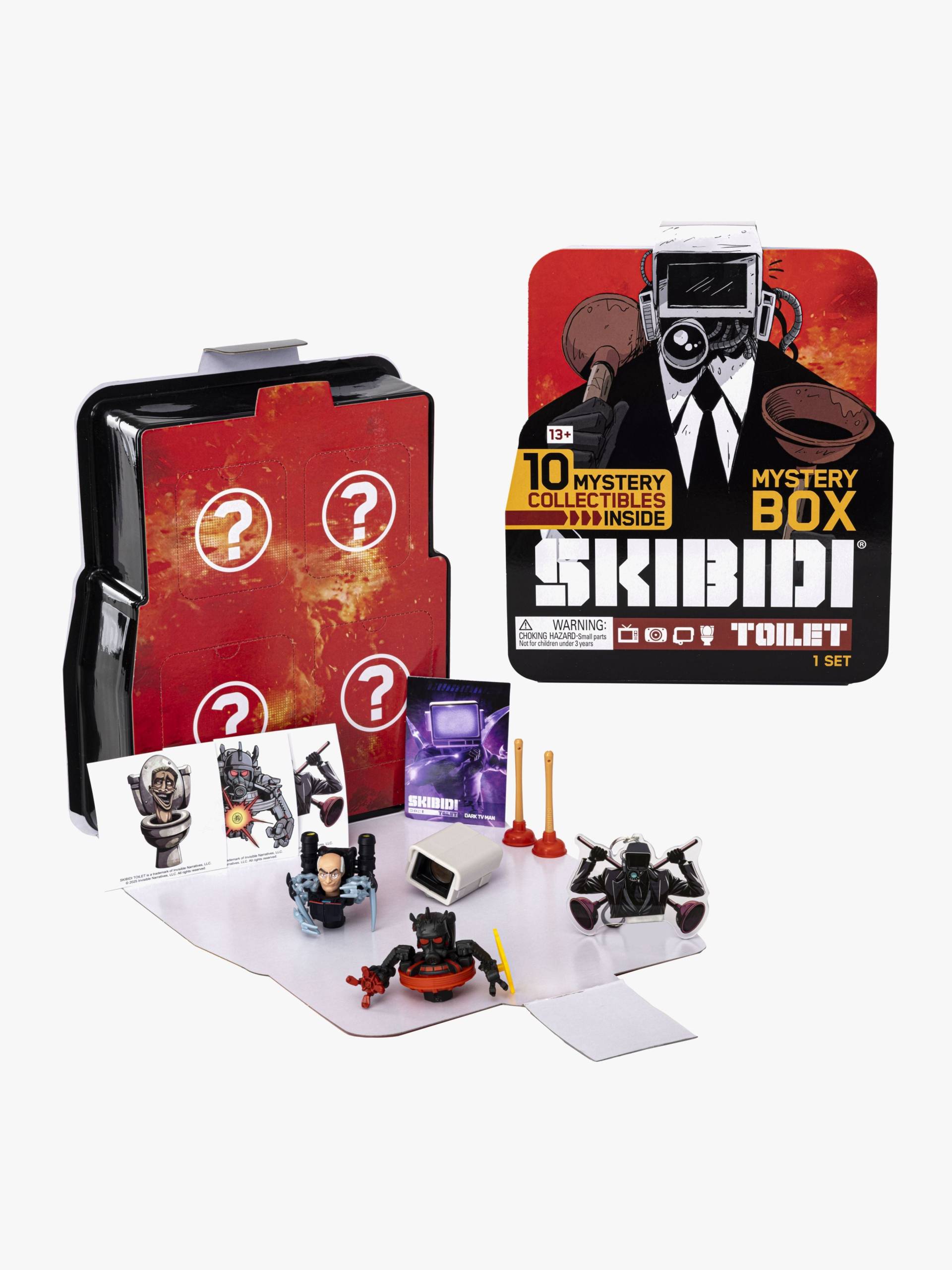 SKIBIDI TOILET Mystery Box Sammlerstück SKIBIDI TOILET Mystery Box Sammlerstück von SKIBIDI TOILET