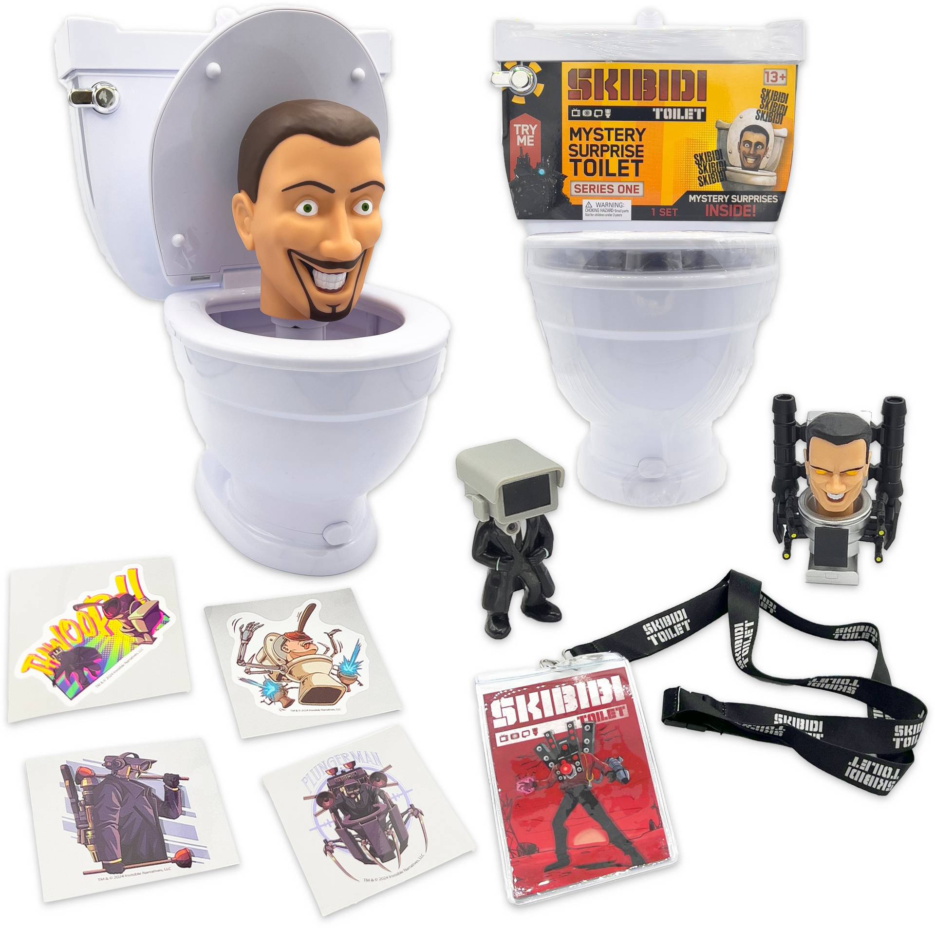 SKIBIDI TOILET Mystery Surprise Toilet Spielset von SKIBIDI TOILET