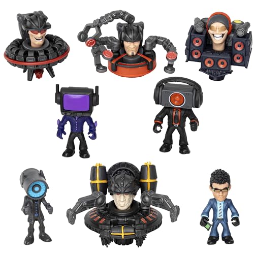 Skibidi Toilet Mystery Figures Serie 2, Sammelfiguren, offizielles Lizenzprodukt von Skibidi Toilettenartikel Skibidi Toilet Mystery Figures Serie 2, Sammelfiguren, offizielles Lizenzprodukt von Skibidi Toilettenartikel von SKIBIDI TOILET