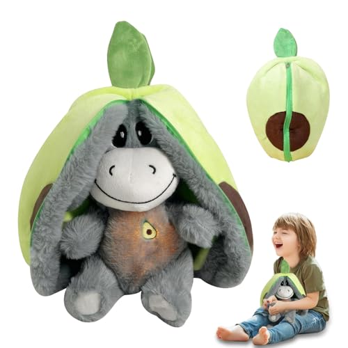 SKIKHN Atmendes Kuscheltier, Atmendes Kuscheltier Esel, Kuscheltiers mit Atembewegung, Schlummer kuscheltie mit 4 Atemmodi, zum Kuscheln und Spielen, Geschenke für Mädchen Jungen SKIKHN Atmendes Kuscheltier, Atmendes Kuscheltier Esel, Kuscheltiers mit Atembewegung, Schlummer kuscheltie mit 4 Atemmodi, zum Kuscheln und Spielen, Geschenke für Mädchen Jungen von SKIKHN