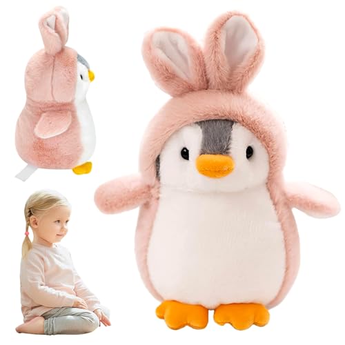 SKIKHN Pinguin Kuscheltier,Pinguin Stofftier Plüschtier,Kuscheltier Pinguin Plüschtier für Kinder,Squishmallow Pinguin Geschenk,Weicher Kuscheliger Pinguin Kuscheltier,für Mädchen und Jungen (20cm) von SKIKHN