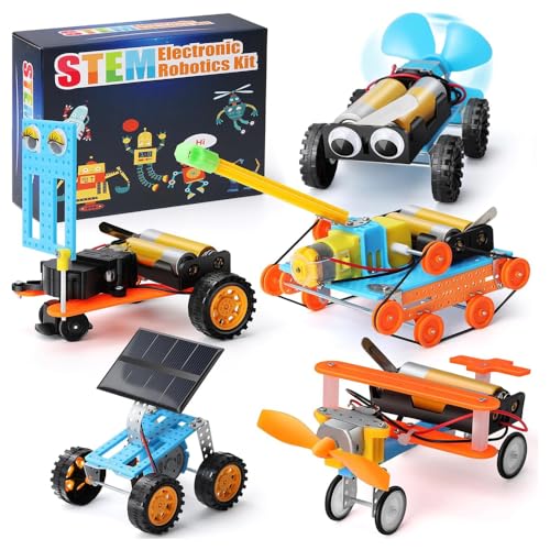SKIKHN 5 Stück STEM Spielzeug Experimente, Wissenschaft Experimente Kit, Elektronik Baukasten, Elektro Baukasten, Bausatz Kinder Spielzeug Geschenke, für Spielzeug Geschenke ab 3-14 Jahre Jungen SKIKHN 5 Stück STEM Spielzeug Experimente, Wissenschaft Experimente Kit, Elektronik Baukasten, Elektro Baukasten, Bausatz Kinder Spielzeug Geschenke, für Spielzeug Geschenke ab 3-14 Jahre Jungen von SKIKHN