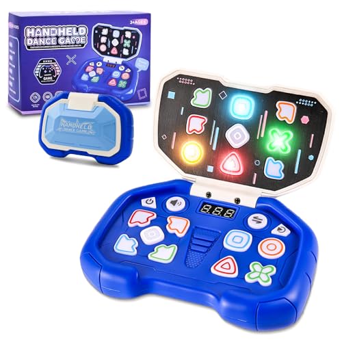 SKIKHN Schnelles Push Puzzlespiel, 4 Spielmodi mit Gedächtnistraining & Stressabbau, Pop Handheld Spiel, LED-Reaktionsspiel für Kinder 3-12 Jahre, Antistress Spielzeug Geschenke SKIKHN Schnelles Push Puzzlespiel, 4 Spielmodi mit Gedächtnistraining & Stressabbau, Pop Handheld Spiel, LED-Reaktionsspiel für Kinder 3-12 Jahre, Antistress Spielzeug Geschenke von SKIKHN