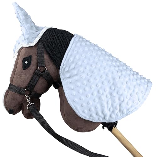 SKIPPI Decke und Fliegenhaube für Hobby Horse – Blau, Hobby Horse Zubehör von SKIPPI