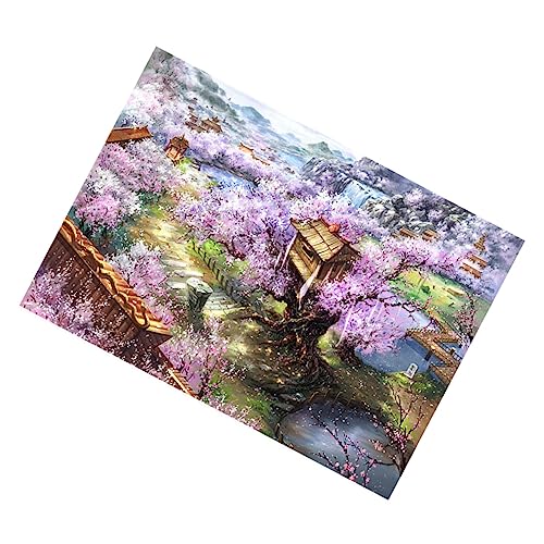 1 Satz 1000 Stück lustiges Puzzle-Spielzeug Rätsel für Puzzles für Kinderpuzzle großes Puzzlespiel Spielzeug für Kinder hühner Spielzeug Holzpuzzle Bambus SKISUNO von SKISUNO