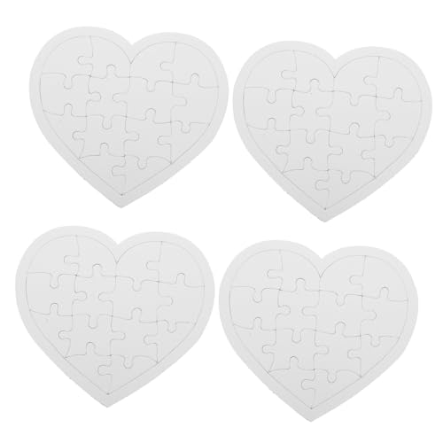 SKISUNO Selbstgemacht Blanko Puzzle für Kinder 4 Blätter Zeichnen und Basteln Leere Puzzlestücke Kreatives Spielzeug für Schule und Zuhause SKISUNO Selbstgemacht Blanko Puzzle für Kinder 4 Blätter Zeichnen und Basteln Leere Puzzlestücke Kreatives Spielzeug für Schule und Zuhause von SKISUNO