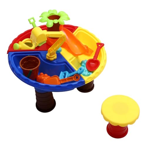 SKISUNO 1 Satz Strandspielzeug Formen Für Sandburgen Sandspielset Strand Outdoor-Spielzeug Für Kinder Sensorisches Tischspielzeug Sandspieltisch Spielzeug Aktivität Sandwassertisch Plastik von SKISUNO