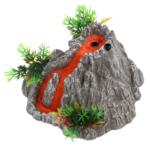 SKISUNO 1 Set Vulkanspray Modell Vulkanausbruch Szene Requisiten Aquarium Vulkan Dekor Simulation Vulkanfigur Ornament Vulkan Pädagogische Experimente Verbund Vulkan Modell von SKISUNO