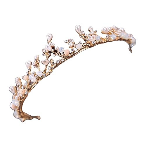 SKISUNO 1 Stück Mädchen Krone Kopfschmuck Kleines Mädchen Exquisite Krone Tiara Kopfschmuck von SKISUNO