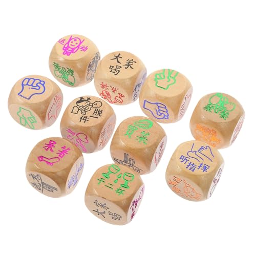 SKISUNO 10 Stück Teiliges Kleine Bunte Holzspielwürfel Glatte Oberfläche Langlebig für Brett und Würfelspiele Vielseitig Einsetzbar als Familienspiel Zubehör und Kinderspielzeug SKISUNO 10 Stück Teiliges Kleine Bunte Holzspielwürfel Glatte Oberfläche Langlebig für Brett und Würfelspiele Vielseitig Einsetzbar als Familienspiel Zubehör und Kinderspielzeug von SKISUNO