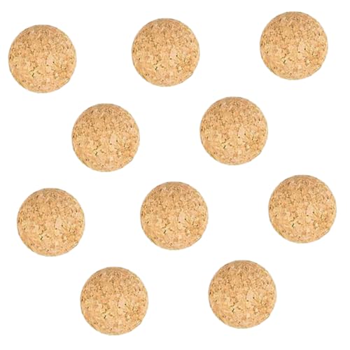 SKISUNO 10 Stück Teiliges Kork Tischfußballbälle aus Massivem Holz Ersatz für Standard Foosball Tischspiel Drinnen und Draußen Geeignet SKISUNO 10 Stück Teiliges Kork Tischfußballbälle aus Massivem Holz Ersatz für Standard Foosball Tischspiel Drinnen und Draußen Geeignet von SKISUNO