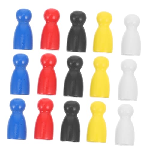 SKISUNO 100 Stück Fliegende Schach Tischmarker Für Kinder Schachersatz Spielfiguren Spielkomponente Brettspielzubehör Spielzubehör Schach Für Brettspiel Token Für Brettspiel von SKISUNO