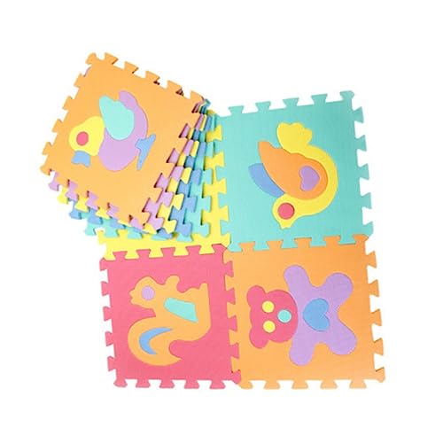 SKISUNO 10st Eva Spielmatte Boden Matte Krabbelmatte Für Babys Spielkissen Für Kleinkinder Gym Bodenmatte Kinder Bodenpuzzle Für Kinder -übungsspielmatte -Puzzle-Matte von SKISUNO