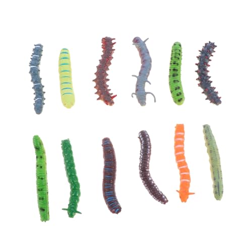 SKISUNO 12 Stück Teiliges Realistisches Raupen Langlebigem Material als Streichspielzeug und Partydeko zum Aufhängen im Garten für Kreative Kinderfantasie Zufällige Farbe Zufällige Farbe SKISUNO 12 Stück Teiliges Realistisches Raupen Langlebigem Material als Streichspielzeug und Partydeko zum Aufhängen im Garten für Kreative Kinderfantasie Zufällige Farbe Zufällige Farbe von SKISUNO