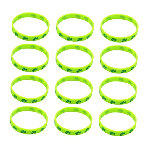 SKISUNO 12St st. Patricks Day Armband taschenanhänger handschmuck Patrick s Day Armb?nder irisches Partyarmband Geschenke Spielzeug st. Patricks Day Armbänder Partyzubehör Yingschi Yiwu von SKISUNO