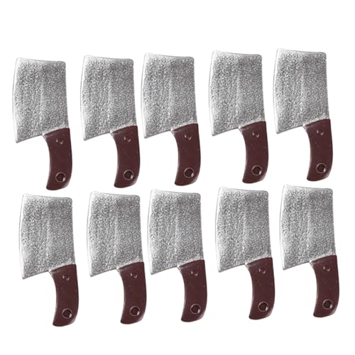 SKISUNO 15 Stück Teiliges Mini Küchenmesser aus Harz Realistische Miniatur Küchenutensilien Leicht und Handlich für Puppenhaus Dekoration und Sammler Stilvoll und Sicher für Miniatur SKISUNO 15 Stück Teiliges Mini Küchenmesser aus Harz Realistische Miniatur Küchenutensilien Leicht und Handlich für Puppenhaus Dekoration und Sammler Stilvoll und Sicher für Miniatur von SKISUNO