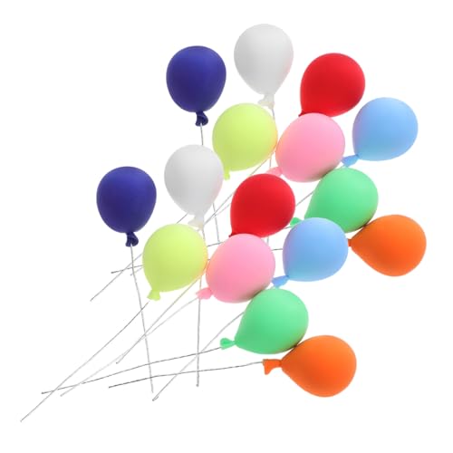 SKISUNO 16 Stück Teiliges Miniatur Puppenhaus Ballon Runde Cake Topper Mini Ballons Bunte Dekoration für Puppenhaus Party Bonsai Cupcake Geburtstagsfeier Zubehör SKISUNO 16 Stück Teiliges Miniatur Puppenhaus Ballon Runde Cake Topper Mini Ballons Bunte Dekoration für Puppenhaus Party Bonsai Cupcake Geburtstagsfeier Zubehör von SKISUNO