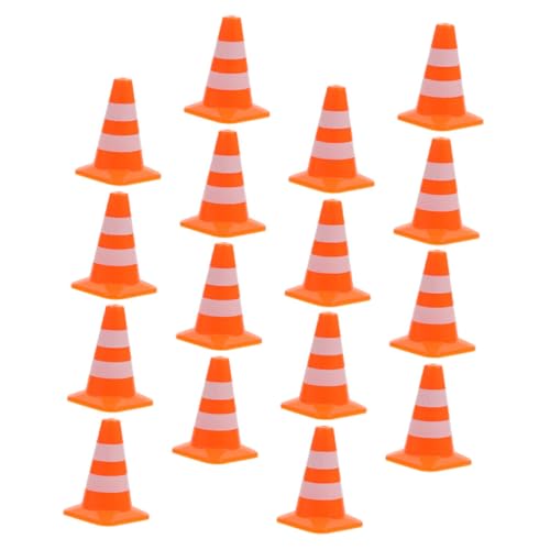 SKISUNO 16 Stück Teiliges Miniatur Verkehrskegel Robuste Lernspielzeuge für Realistische Straßenbarrieren und Verkehrszeichen für Verkehrserziehung Mikro Landschaftsdekoration und SKISUNO 16 Stück Teiliges Miniatur Verkehrskegel Robuste Lernspielzeuge für Realistische Straßenbarrieren und Verkehrszeichen für Verkehrserziehung Mikro Landschaftsdekoration und von SKISUNO