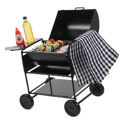 SKISUNO 1Satz Miniatur BBQ Grill für Puppenhaus Kompakter und Realistischer Grill Zubehör für Miniaturküchen Sicheres und Kreatives Spielzeug für Miniaturliebhaber SKISUNO 1Satz Miniatur BBQ Grill für Puppenhaus Kompakter und Realistischer Grill Zubehör für Miniaturküchen Sicheres und Kreatives Spielzeug für Miniaturliebhaber von SKISUNO